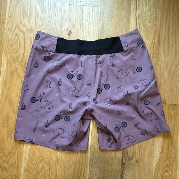 Wild Rye Women's Mauve Mountain Bike Shorts Size 10 - Picture 6 of 8